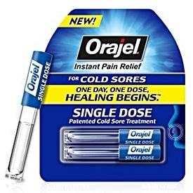 Orajel Single Dose Cold Sore Treatment Review